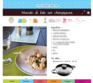 Fiche recette Poisson : Marmite de lotte aux champignons - PDF